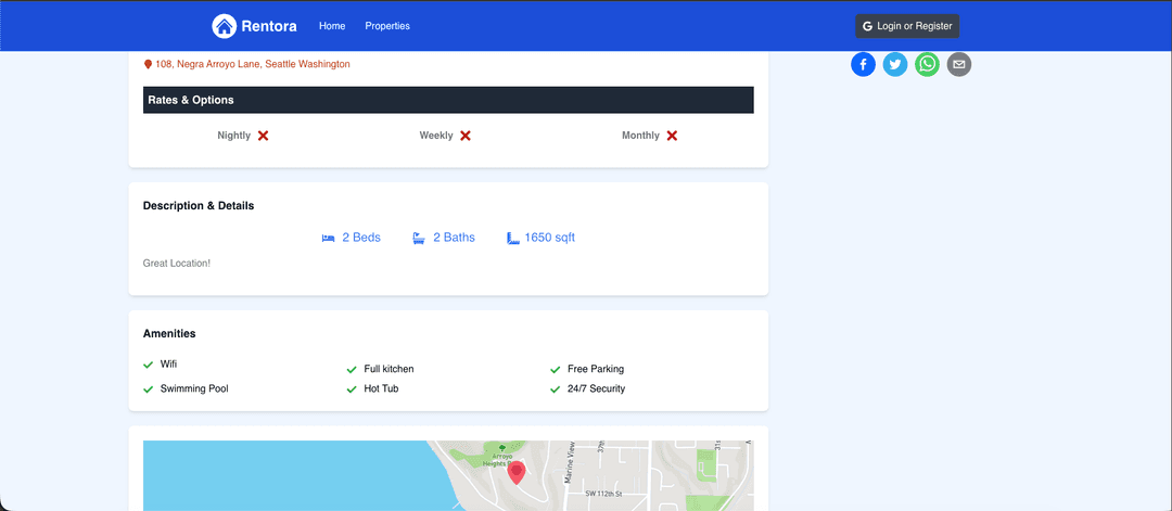 Rentora - Property Rental Marketplace